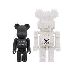Bearbrick x Nanoblock 2-Pack Set B Toy Figure
